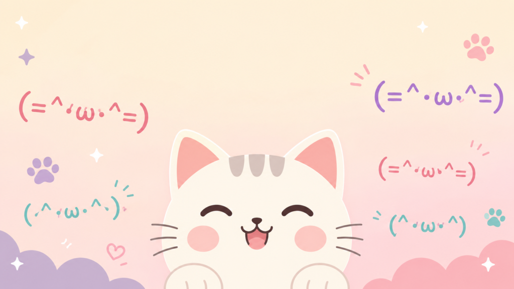 cat kaomoji
