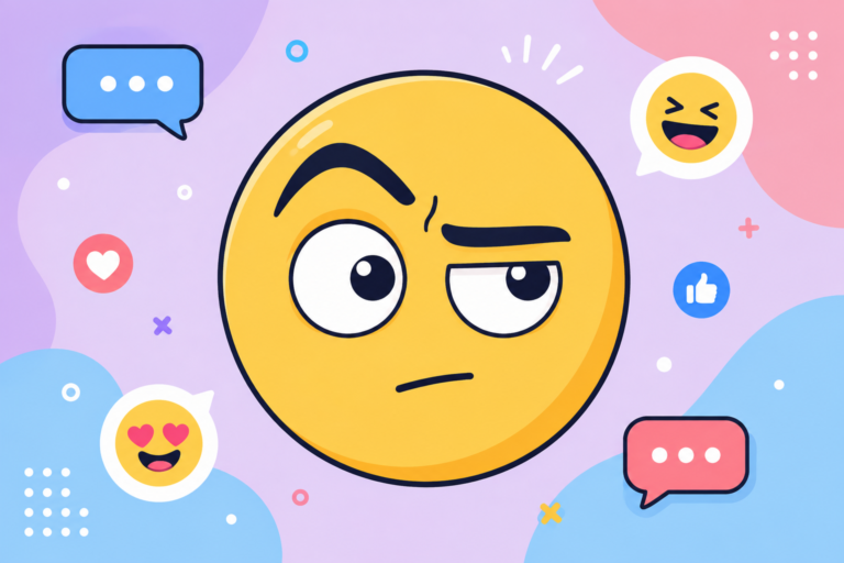 eyebrow raise emoji meme